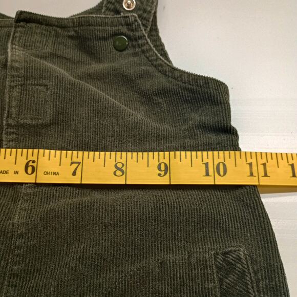 Vintage-Style Mc Baby Overalls 6–9M Snap Button Corduroy Overalls - Picture 9 of 10